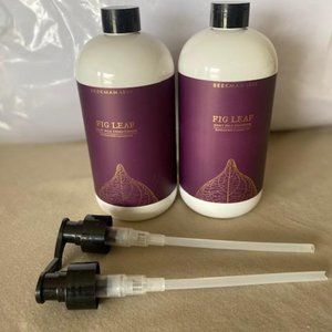 Beekman 1802 Goat Milk Shampoo & Conditioner - Fig Leaf - 24 oz Supersize